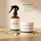 Schweifglanz Ekzem-Sofort-Set – Pflegecreme + Citronella-Spray